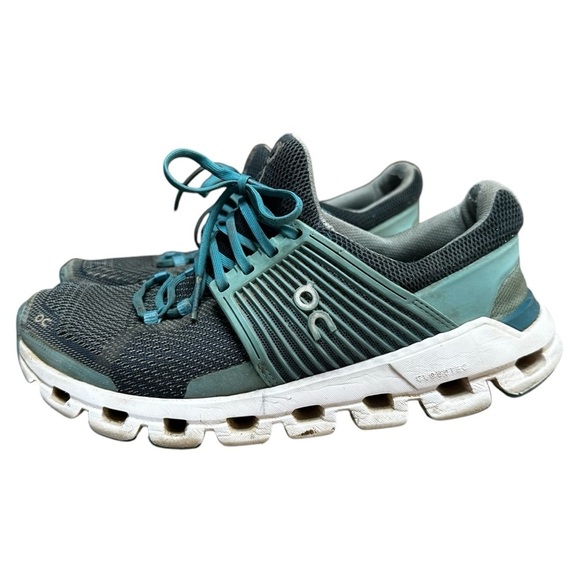 ON Running Teal/Storm Cloudswift Running Athletic Shoes Size 6.5 Womens - Picture 1 of 12